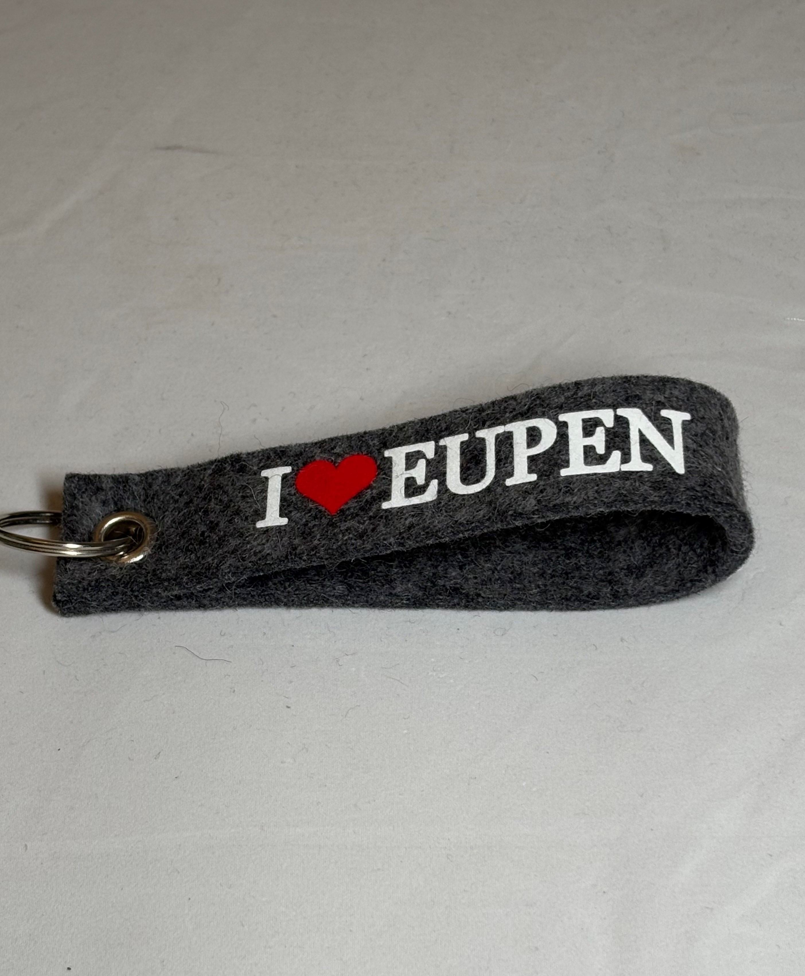Schlüsselband Filz mit Aufdruck 