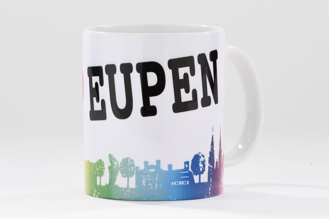 Veelkleurige Eupen Cup - geen verzending