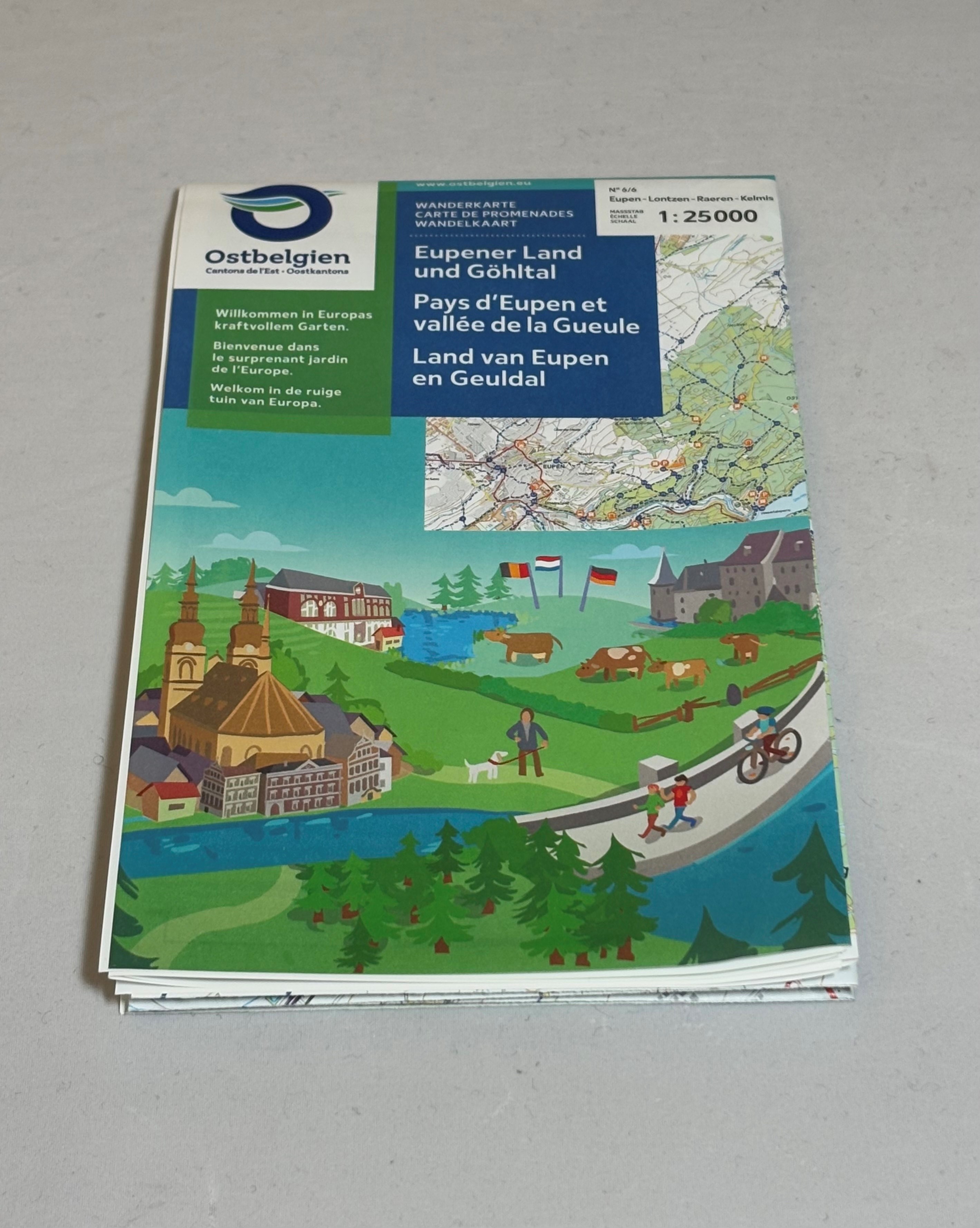 Karte: Eupener Land & Göhltal
