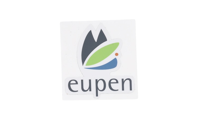 Sticker met "Eupen Logo" motief