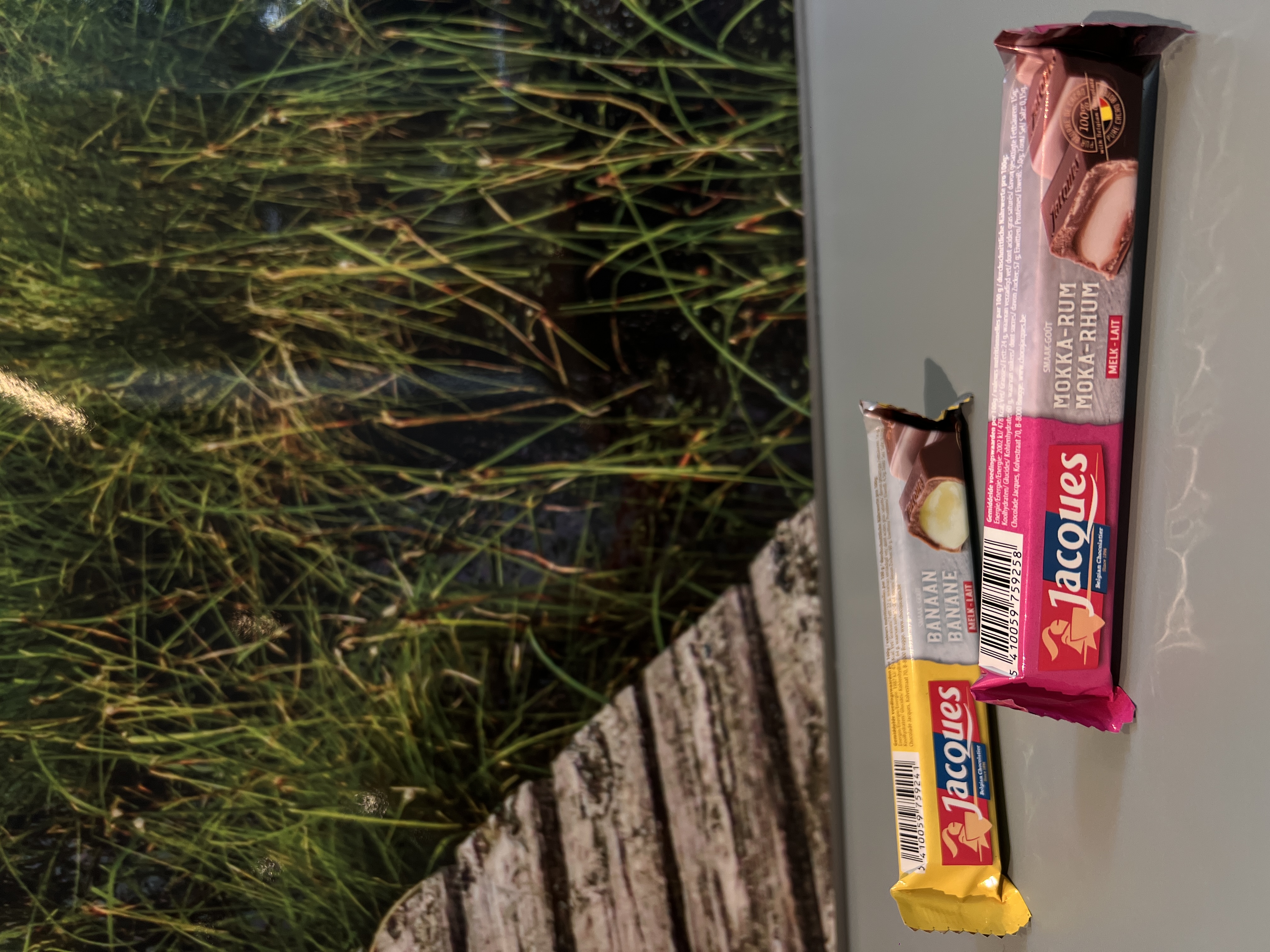 Jacques chocolade banaan en mokka-rum (per stuk)
