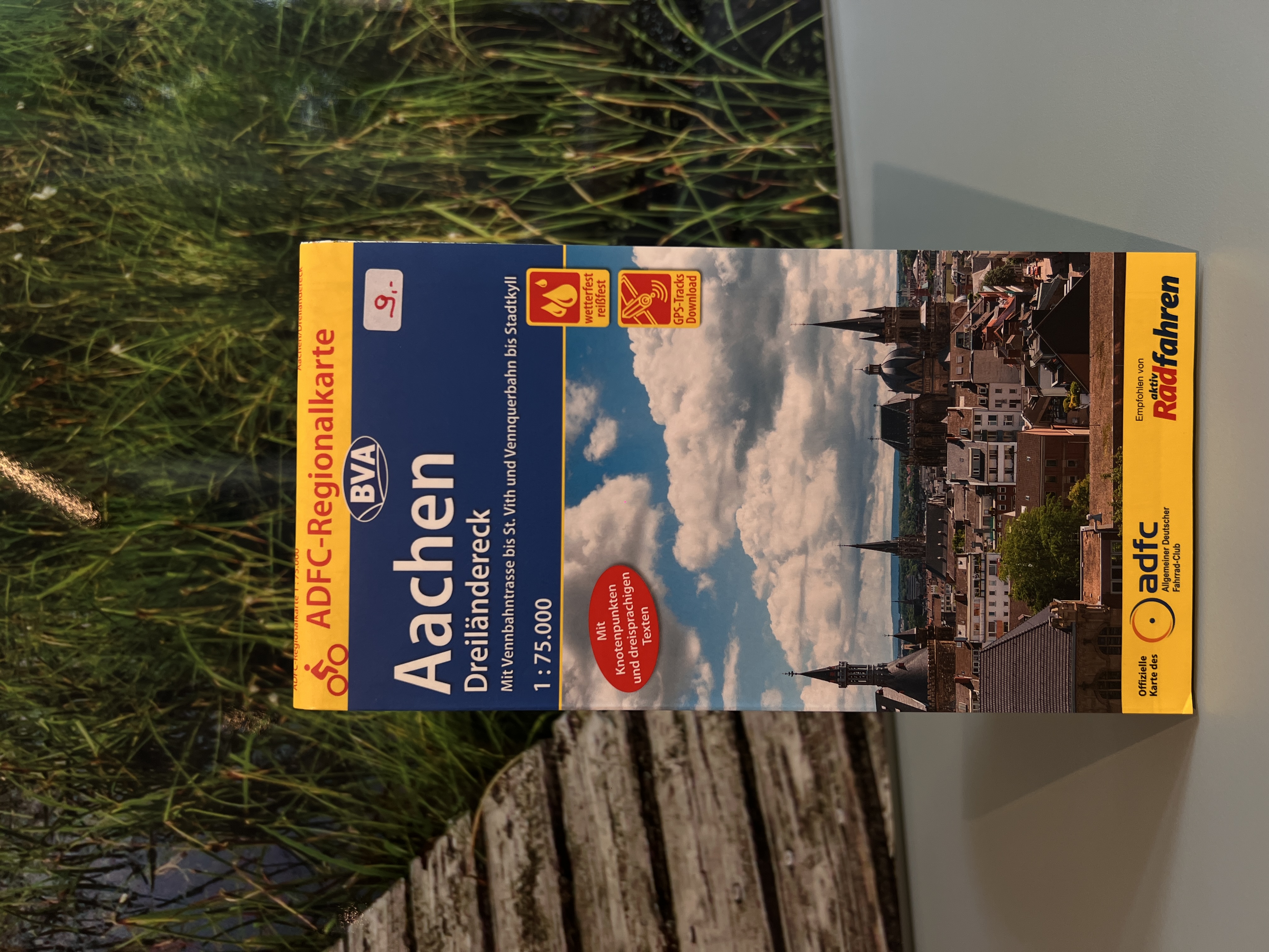 Radkarte Aachen und das Dreiländereck