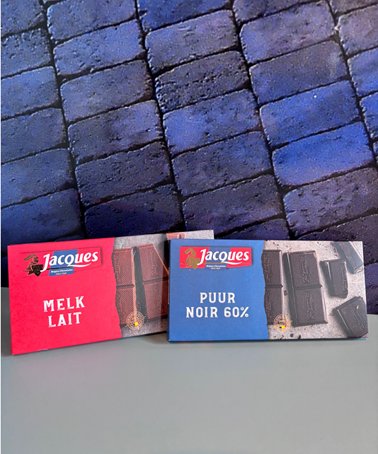 Jacques Chocolade 180 gr 